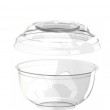 Пластиковый контейнер круглый 200мл с крышкой (КД-117)