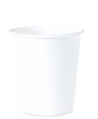 Бумажный стакан для горячих напитков 350мл (1-сл) "белый"