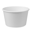 Бумажный контейнер круглый 290 мл "белый"
