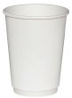 ДВУХСЛОЙНЫЙ БУМАЖНЫЙ СТАКАН 450МЛ  "БЕЛЫЙ"