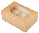 КОРОБКА  ДЛЯ (6ШТ) МАФФИНОВ 250/170/100ММ (ECO MUF 6)