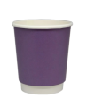 ДВУХСЛОЙНЫЙ БУМАЖНЫЙ СТАКАН 250МЛ "СИРЕНЕВЫЙ"