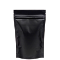 Пакет "Дой-Пак" 105*150 металлизированный черный матовый+zip-lock