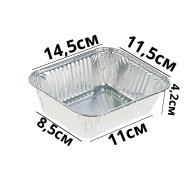 Алюминиевый КОНТЕЙНЕР 255МЛ (R136G)