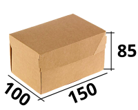 КОРОБКА ЛАМИНИРОВАННАЯ КОРОБКА 150/100/85 (Eco Cake 1200)