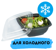 Пластиковые контейнеры для холодных блюд