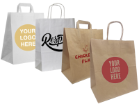 Бумажные пакеты с логотипом