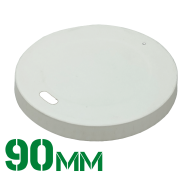 Крышка бумажная "Белая" 90мм для стаканов 350/450мл